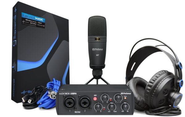 Presonus AudioBox 96 Studio Pack , Interface , Headphones , Microphone