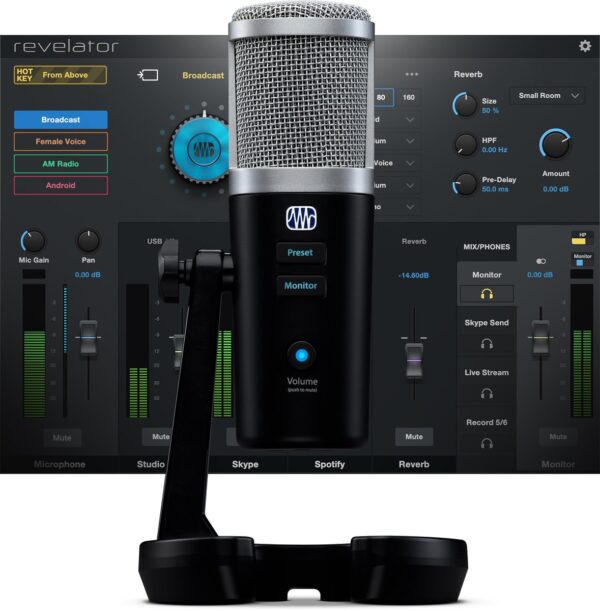 Presonus |Revelator Pro USB  mic | live stream musicians, podcasters..