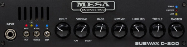 Mesa Boogie D800 Bass Amp Head | 800 Watt