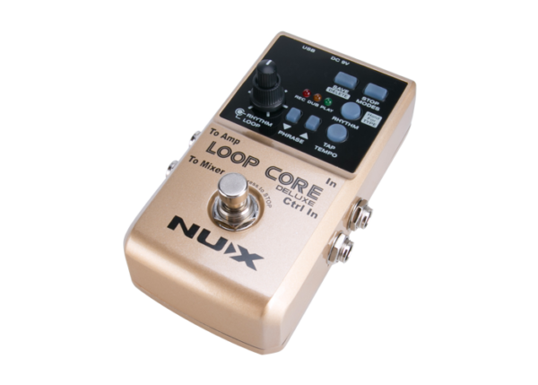 Nux Loopcore Deluxe Looper Pedal and Footswitch