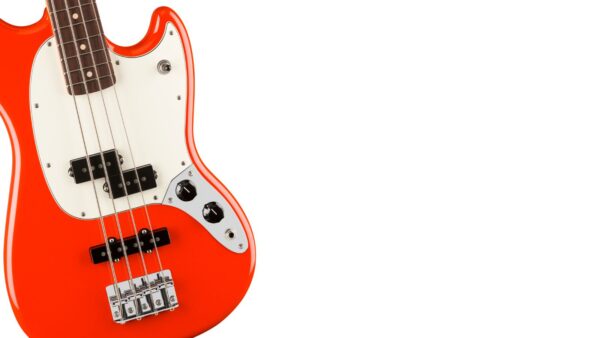 Player II Mustang Bass PJ | Rosewood FB | Coral Red