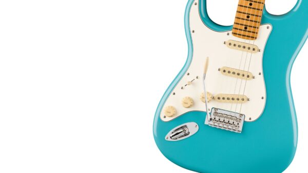 Player II Stratocaster Left-Hand|  Maple FB | Aquatone Blue