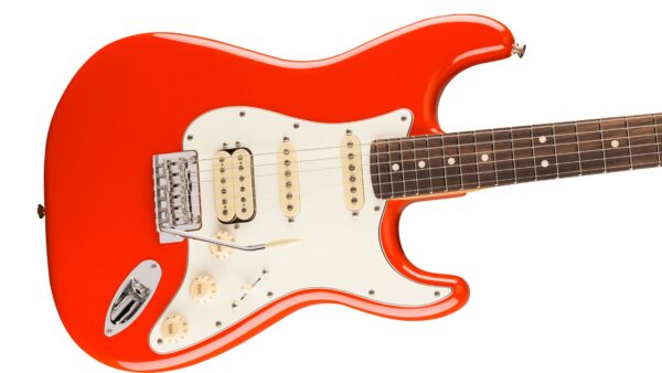 Player II Stratocaster HSS, Rosewood FB | Coral Red