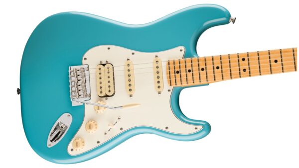 Player II Stratocaster HSS, Maple FB | Aquatone Blue