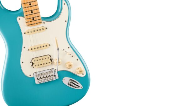 Player II Stratocaster HSS, Maple FB | Aquatone Blue