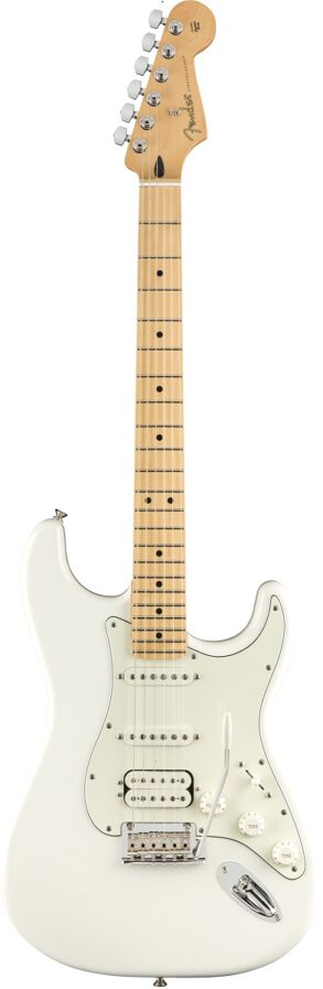 Fender Player Series HSS Strat | White / Maple