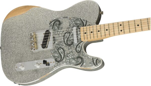 Fender Brad Paisley Road Worn Telecaster | Grey Paisley