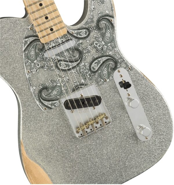 Fender Brad Paisley Road Worn Telecaster | Grey Paisley