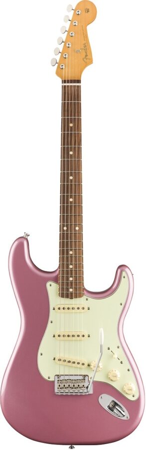 Fender Vintera  60s Strat Modified | Burgundy Mist Metallic |Pao Fero