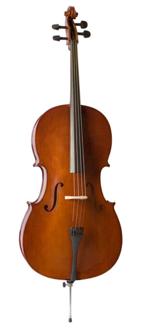 Valencia CE160 Cello Outfit | Quality wood | Ebonised Parts | Size 3/4