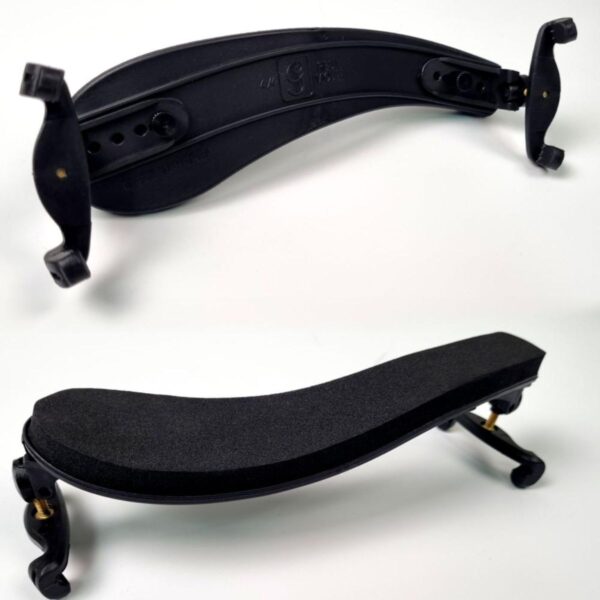 Shawbury Shoulder Rest for Violin (Black) | 1/4 and 1/16 Size