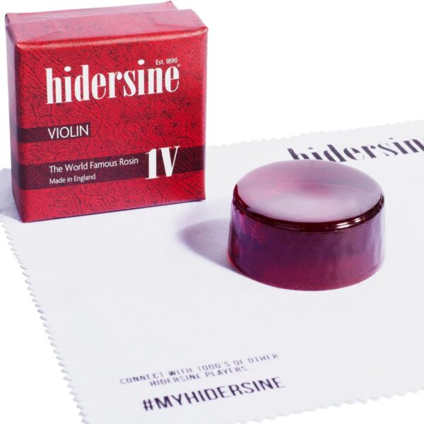 Hidersine 1V Violin Rosin | Light Amber | Hard- Large Cake