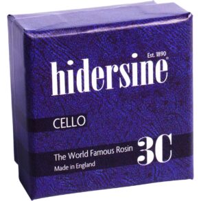 Hidersine Cello Rosin | Light amber- Medium cake