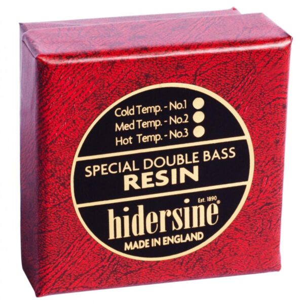 Hidersine DB1 Double Bass Rosin| Cold Climates â€ś X-Large Size