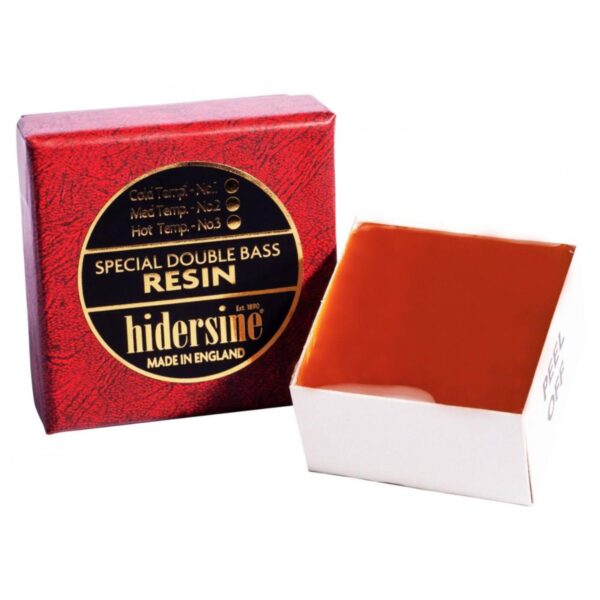 Hidersine DB1 Double Bass Rosin| Cold Climates â€ś X-Large Size