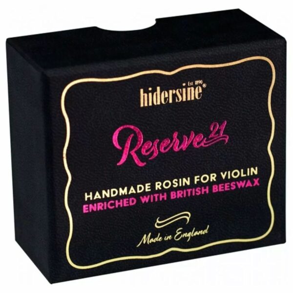 Hidersine Reserve21 Light Violin Rosin with British Beeswax