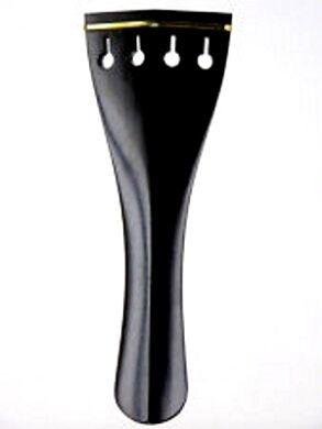 Marcato French Model Ebony Violin Tailpiece  | 1/2 Size