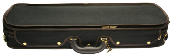 McBrides Oblong Violin Case | Hygrometer & Thermometor | Black & Blue