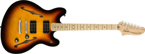 Fender Starcaster , Maple Nect | 3 Tone Sunburst