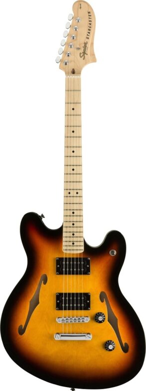 Fender Starcaster , Maple Nect | 3 Tone Sunburst