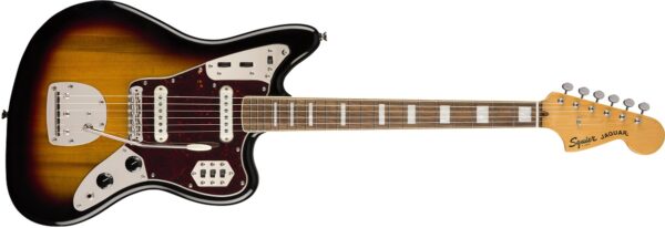 Squier Classic Vibe Jaguar | 3 Tone Sunburst