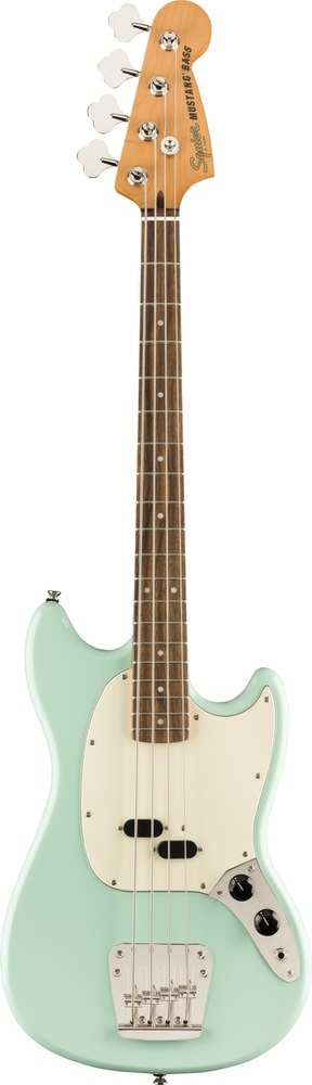 Squier Classic Vibe 60’s Mustang Bass | Seafoam Green