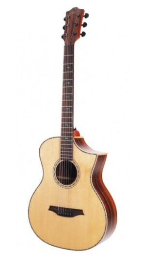 Bromo Concert Rocky Series | Solid Spruce top | Ebony B & S |Fishman