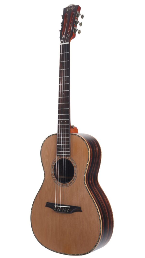 Bromo Rocky Series | Parlor Acoustic Guitar | all Solid | Carry Bag