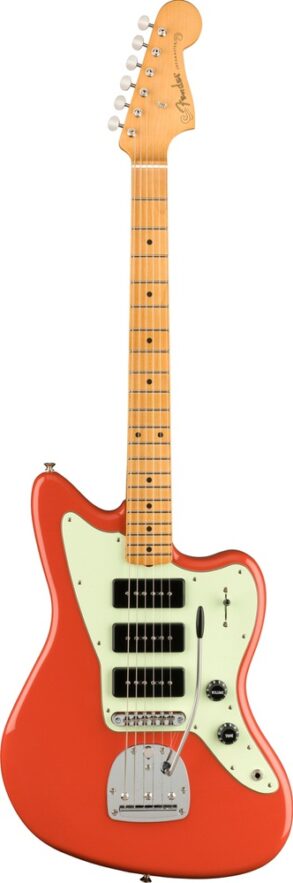 Fender Noventa Jazzmaster HHH | MP/Fiesta Red