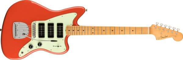 Fender Noventa Jazzmaster HHH | MP/Fiesta Red