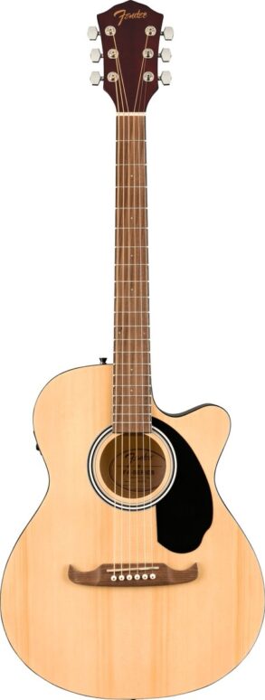 Fender FA-135CE Concert Steel String Guitar wth Pickup | Natural