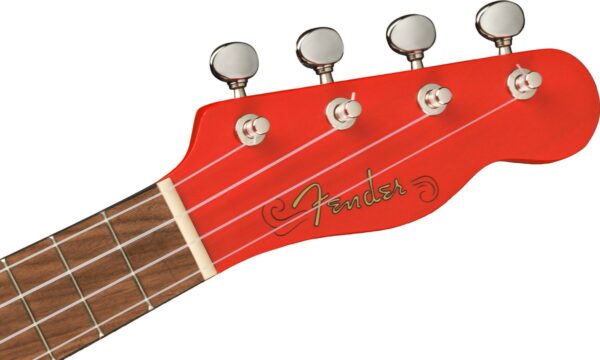 Fender FSR Venice Soprano Ukulele | Fiesta Red