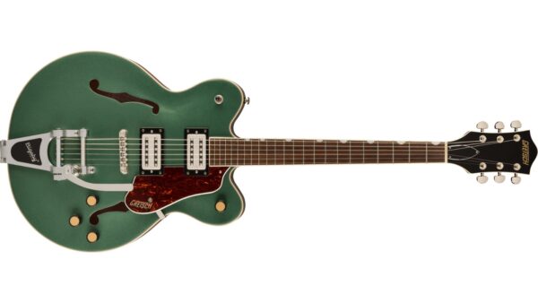 G2622T Streamliner Center Block D-Cut |Bigsby, Laurel | Steel Olive