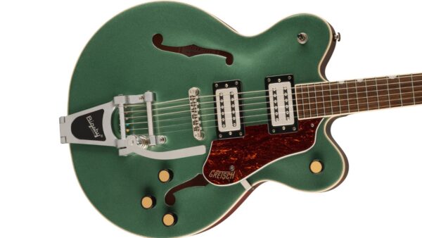 G2622T Streamliner Center Block D-Cut |Bigsby, Laurel | Steel Olive