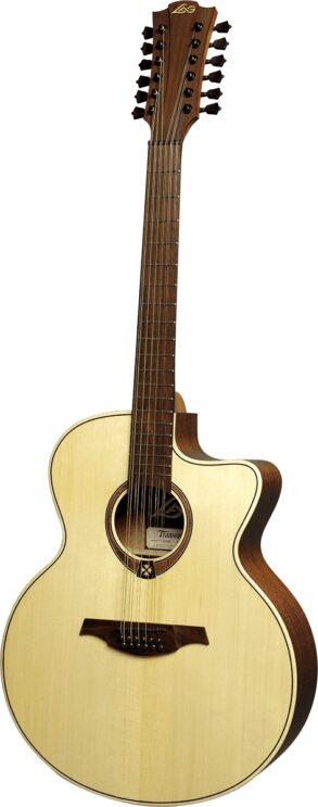 Lag T177 | Tramontane Jumbo 12 String Guitar | with Pickup