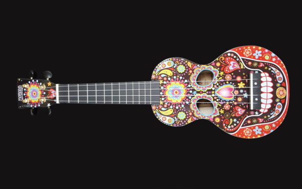 Mahalo U-Art Series Soprano Ukulele | Day of the Dead