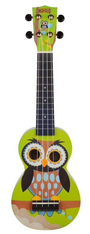 Mahalo Art Series Soprano Ukulele | Owl