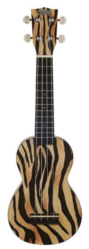 Mahalo Art Series Soprano Ukulele | Zebra