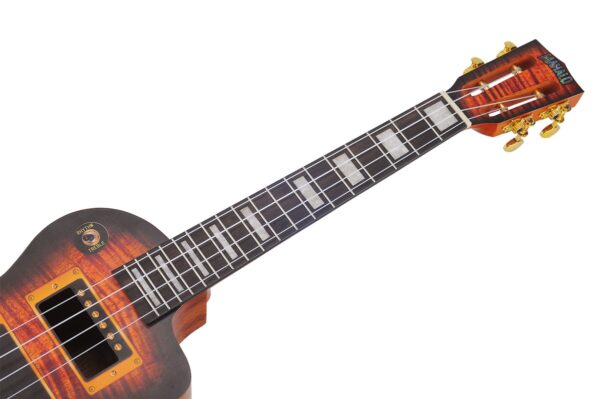 Mahalo Artist Elite Electric Guitar Ukulele | Sunburst