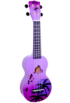 Mahalo Hawaii Soprano Ukulele | Purple Burst