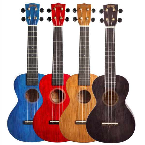 Mahalo MH2 Hano Concert Ukulele | Translucent Black