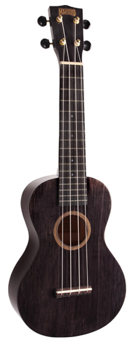 Mahalo MH2 Hano Concert Ukulele | Translucent Black