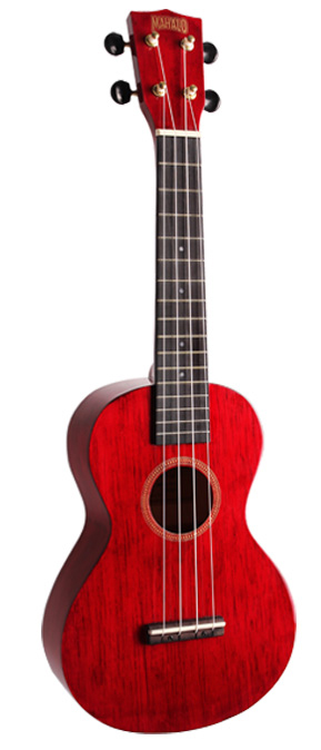 Mahalo MH2 Hano Concert Ukulele | Wine Red