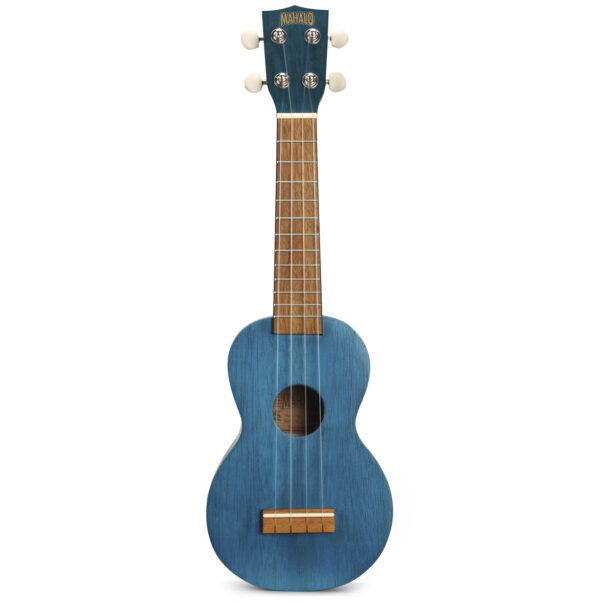 Mahalo MK1 Kahiko Soprano Ukulele | Translucent Blue