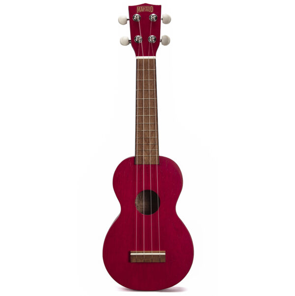 Mahalo MK1 Kahiko Soprano Ukulele | Translucent Red