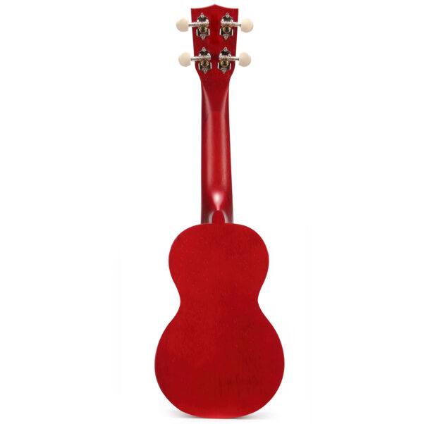 Mahalo MK1 Kahiko Soprano Ukulele | Translucent Red