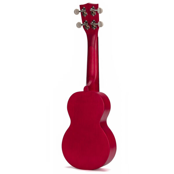 Mahalo MK1 Kahiko Soprano Ukulele | Translucent Red