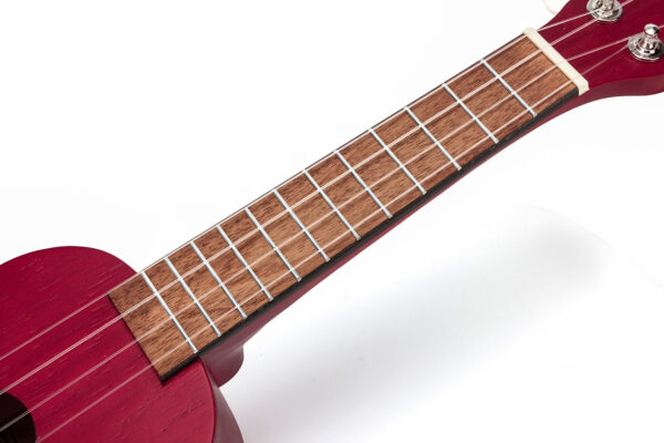 Mahalo MK1 Kahiko Soprano Ukulele | Translucent Red