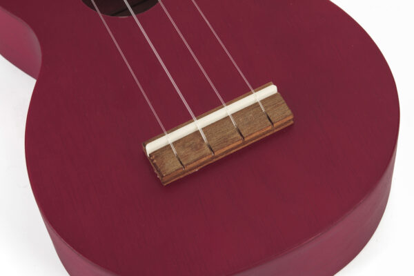 Mahalo MK1 Kahiko Soprano Ukulele | Translucent Red