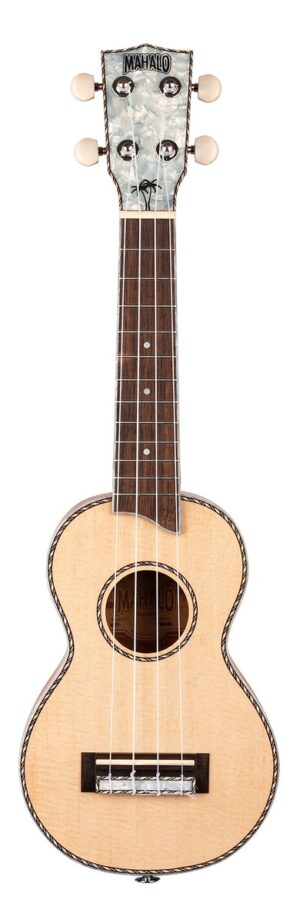 Mahalo Pearl Series Soprano Ukulele | Natural